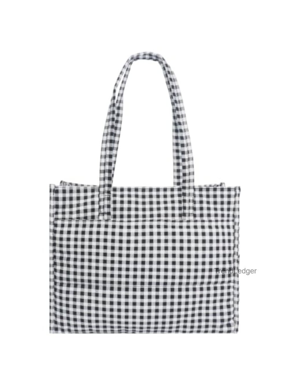 Chinllo Puffer Tote Bag Lightweight Nylon Travel Work Handbag